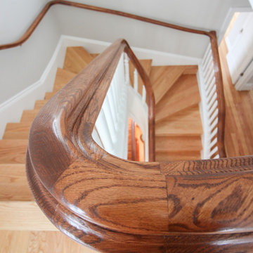 Project #49 | Traditional Staircase with Drum Style Volute