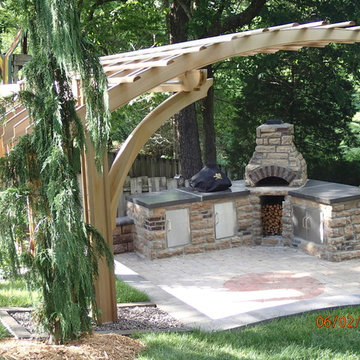 Cantilevered Pergolas