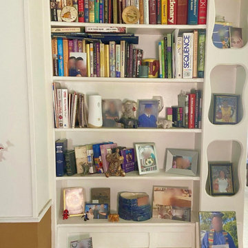 bookshelf: before I after