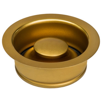 Ruvati Garbage Disposal Flange for Kitchen Sinks Brass/Gold Tone RVA1041GG