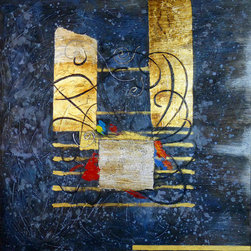 Abstract Oil Painting - Paintings