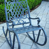 Cast Aluminum Rocking Chair - Mississippi (Antique Bronze)