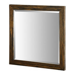 Xylem Essence Striped Ebony - Bathroom Mirrors