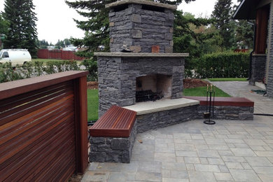 Example of a patio design in Calgary