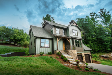 Arts and crafts exterior home photo in Other