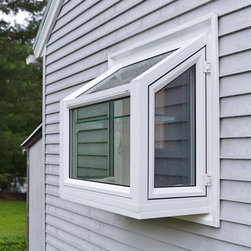 Kitchen Garden Window with White PIonite Interior - Products