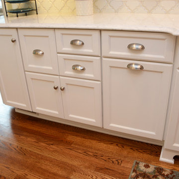 Monrovia, MD White Kitchen Remodel