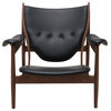 Grande Black Lounger Chair
