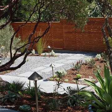 Contemporary Landscape and Exterior Remodel in Kentfield, CA