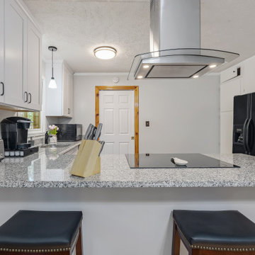 Shaker White Kitchen Remodel Aberdeen, NC