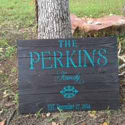Hand Painted Sign - Wall Decor