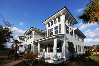 Elegant home design photo in Jacksonville