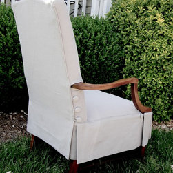 Custom Window Treatments & Bedding - Dining Chairs