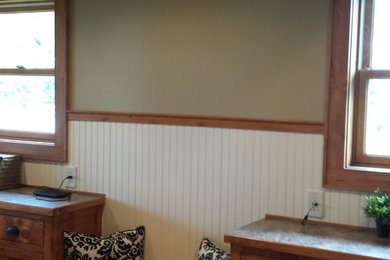 Transitional home design photo in Minneapolis