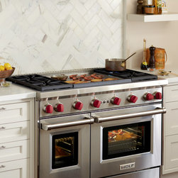 Wolf 48" Pro-style Gas Range, Stainless Steel | GR484DG - Products