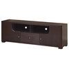 Modern Style TV Stand With 1 Drawer  And 2 Open Shelves