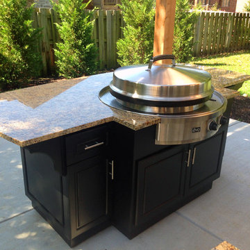 Outdoor Kitchen Installations with Evo Circular Cooktop