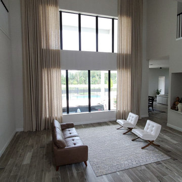 24' High-end Linen Draperies