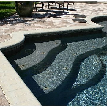 63 - Contemporary Pool with Modest Water Feature