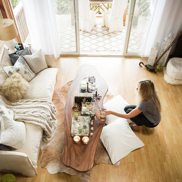 My Houzz: Chic Boho Style for a Hawaii Apartment