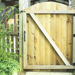 Arched Top Walk Gate - Home Fencing And Gates