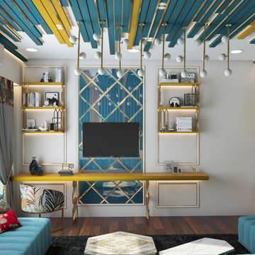 Working Wednesday Day Night Effect on Home Interior Design