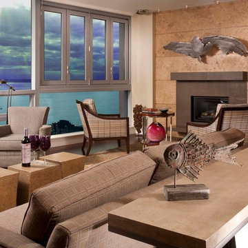 Seattle Waterfront Living Room