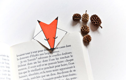 DIY : Fabriquez un marque-page renard pour vos lectures d'automne