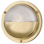 Hudson Valley Lighting - Hughes 1-Light Wall Sconce, Aged Brass - Features: