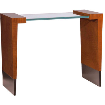 Diva Glass Top Console Table