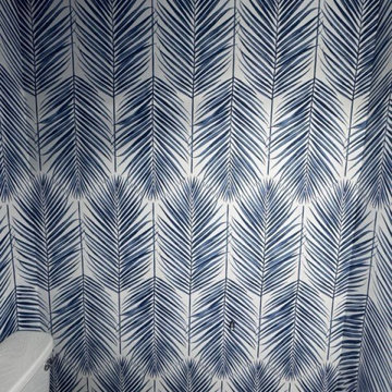 Wallpaper installation Powder room in Parker