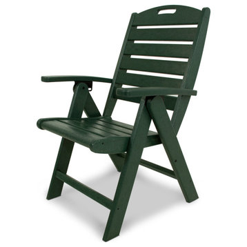 Trex Outdoor Furniture Yacht Club Highback Chair, Rainforest Canopy