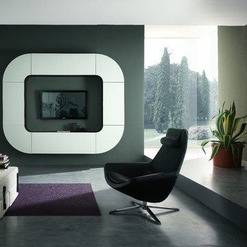 Italian Wall Unit Velvet Millennium 946 by Artigian Mobili - $3,959.00