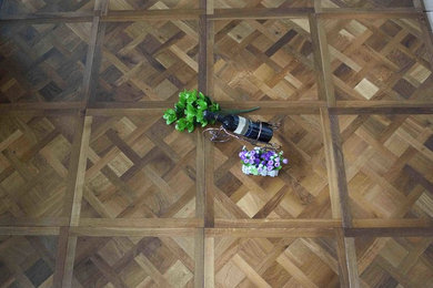 Mosaic Parquet (T & G), P412 Smoked,Brushed,Natural Oiled