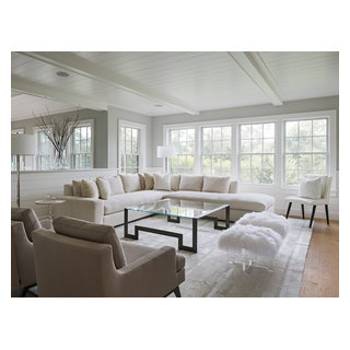 Mayhew Lane Interior - Transitional - Living Room - Boston - by Sophie ...