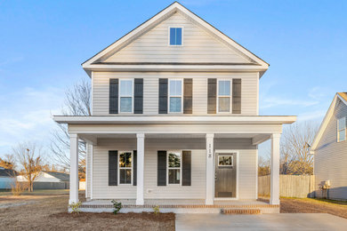 Inspiration for a modern exterior home remodel in Other