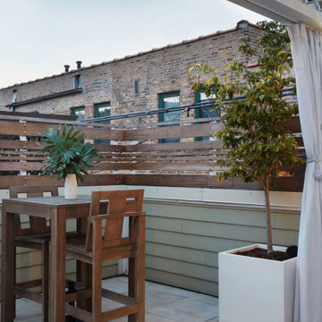 Lakeview Garage Roof Deck Retreat