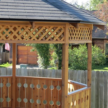 custom cedar gazebo