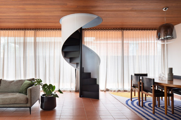Contemporary Staircase by Modscape