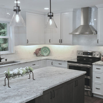 Centerville kitchen, flooring, 2022