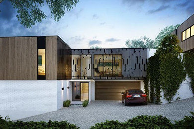 Design ideas for a contemporary home in Auckland.