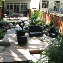 Backyard deck