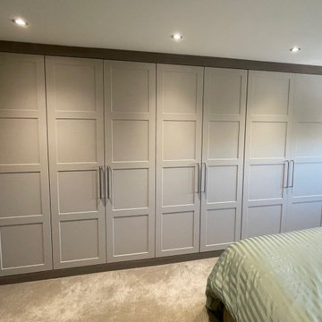 White Classic Fitted Wardrobes