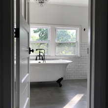 Vintage-Inspired Bathroom for 1920's Home