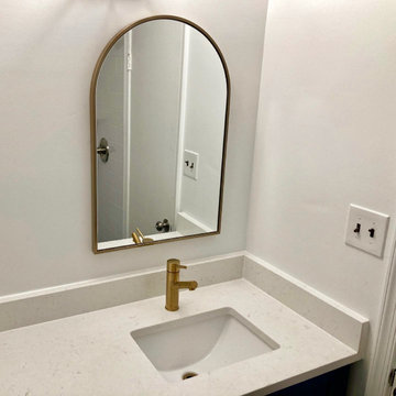 Arlington Bathroom - Royal Blue and Gold