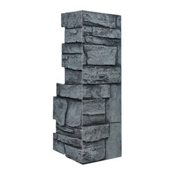 144-BRECKENRIDGE DEEP WIDE STACKED CORNER 24"H X 11"W X 1 1/4"D - Wall Panels