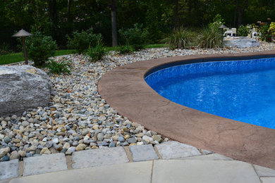 Inspiration for a timeless pool remodel in St Louis