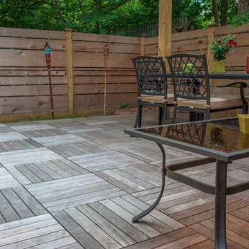 Buffalo, NY - Gray Ipe Deck Tiles