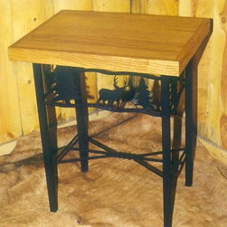 Wilderness Square Leg End Table - Side Tables And End Tables