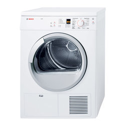Bosch Axxis Series 24" Compact Condensation Dryer, White | WTE86300US - Dryers